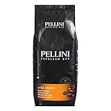 Pellini N.82 Vivace, Kaffeebohnen für Espresso 1 kg, Arabica- und Robusta-Mischung mit Kräftigem...