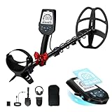 SUNPOW 2025 Profi Metalldetektor für Erwachsene – Wiederaufladbar mit Schnellladung, 11'...