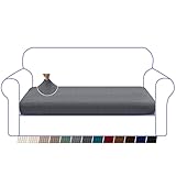 Granbest High Stretch Sofa Sitzkissenbezug Superweicher Sofa Sitzbezug Sitzkissenschutz Jacquard...