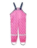 Playshoes Mädchen Regenlatzhose mit Herzchen 405429, 18 - Pink, 116