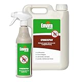 Envira Spinnen-Spray - Anti-Spinnen-Mittel Mit Langzeitwirkung - Geruchlos & Auf Wasserbasis - 500...