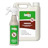 Envira Spinnen-Spray - Anti-Spinnen-Mittel Mit Langzeitwirkung - Geruchlos & Auf Wasserbasis - 500...