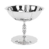 Jiawu Edelstahl -Dessert -Tasse Kleine und Kompakte Eisschale für Soziale Versammlungen, aus...