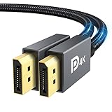 iVANKY DisplayPort Kabel 4K, [VESA-Zertifiziert] 2K@144Hz, 2K@165Hz,1080@240Hz, 4K@60Hz, DP 1.2...