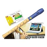 Voggenreiter Blockflöte aus Holz & Kunststoff für Kinder ab 6 Jahre und Anfänger inkl. Flute...