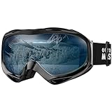 OutdoorMaster Unisex Skibrille OTG für Damen und Herren, Snowboard Brille Schneebrille 100%...