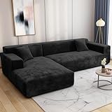 HEYOMART Sofabezug Ecksofa L Form Stretch Plüsch Sofa Überzug Universal Couchbezug Für 1/2/3/4...