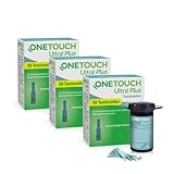OneTouch Ultra Plus Teststreifen – Vorteils-Paket I 90 Teststreifen I kompatibel mit dem OneTouch...