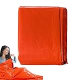 Générique Survival-Schlafsack, tragbare Überlebensdecke, isoliert, wasserdicht, tragbar, für...
