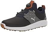 Puma Golf Ignite Articulate Golfschuh für Herren, Peacoat-Puma Silberleise Lampenschirm, 46 EU