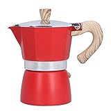 KHYYHA Herd-Espressomaschine, bunte kubanische Kaffeemaschine, 4 Tassen, Moka-Kanne, klassische...