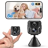 MILFECH 5G WiFi Mini Kamera,2K Überwachungskamera Innen,Kamera Überwachung Innen,WLAN Kamera mit...