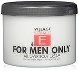 Village Cosmetics Bodycream mit Vitamin E for men only 500 ml (Körpercreme, Körperpflege, für...