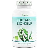 Bio Kelp (Natürliches Jod) - 365 Tabletten mit je 200µg Jod aus Bio-Braunalgen - Laborgeprüft -...
