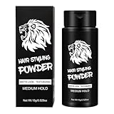 Volumenpuder Für Haare, Texturpuder Für Männer |, Langanhaltendes Haarwurzel-Lifting-Pulver 15 G...