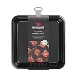 Tala Performance Eckige Kuchenform, Professionelles Karbonstahl mit Antihaftbeschichtung Eclipse, 23...