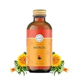 Lebbio Distelöl 250ml [100% NATÜRLICH & KALTGEPRESST] Nativ, reich an natürlichem Vitamin E, 100%...