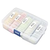 Brrnoo 200 Stück Fußfeilen-Schleifpapierscheiben, Hornhautentferner, Feines Polieren, Glattere...