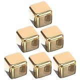 Alipis 6 Stück Whiskey Steine aus Lebensmittelechtem Wiederverwendbare Kühlsteine mit Glatter...