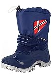 Spirale Morten Kinder Mädchen Jungen Winterstiefel Snowboots blau, Größe:26, Farbe:Blau