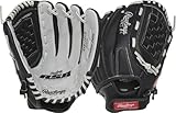 Rawlings Unisex-Erwachsene RSB120GB-6/0 12 BSK/NFC Softball-Handschuh, Schwarz/Grau, 12 inch