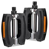 Fahrradpedale, Fahrrad Pedale City/Trekking Komfort Anti-Rutsch Fahrrad Pedale Set für City Bike,...