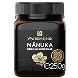 Watson & Son Manuka Honig MGO 800+ 250g | Premium Qualität aus Neuseeland