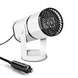 Standheizung Auto 12V, Auto enteiser elektrisch 150W tragbare Autoheizung mit 360 Rotation...