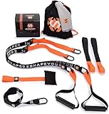 Septagon Sports® Premium Sling Trainer Set V.2024 Suspension Trainer mit Handtuch, Rucksackbeutel...