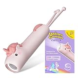 ZKLiLi Einhorn aufladbare Taschenlampe, dimmbare High Lumen LED-Leuchte, Kindertaschenlampe, für...