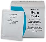 SanDitan Horn Pads | 25 Pads | Huf- und Klauenpflege für Pferde | Zur Versorgung von Löchern,...