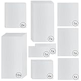 Zelsius Hohlkammerstegplatten Set 31-teilig | 6 mm Gewächshausplatte | Ersatzplatten für...