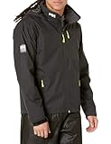 Helly Hansen Herren Crew Hooded Midlayer Jacke, Black, XXL EU