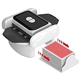 NAVESO Kartenmischmaschine Elektrische, Spielkarten Mischmaschine Karten für 1-2 Decks, 1200mah...