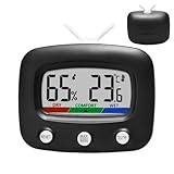Hygrometer -Innenfeuchtigkeit, Genaue Feuchtigkeitsmessung, Raumklimaregelung, Tragbares Design,...