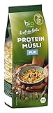 biozentrale Müsli Protein Pur 375 g, Bio vegan, Ideal vorm Sport, als Früshstück und als Müsli...