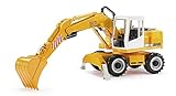 bruder 02426 - Liebherr Schaufelbagger - 1:16 Baustelle, Baufahrzeug, Löffelbagger, Arbeiter,...