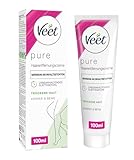 Veet Pure Haarentfernungscreme für Körper, Arme & Beine - Enthaarungscreme für trockene Haut -...
