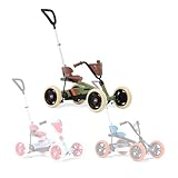 BERG Pedal-Gokart Buzzy 2-in-1 incl. Schubstange, Gokart mit Freilauf, Tretfahrzeug, Kinderfahrzeug...