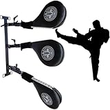 Kickpads für Taekwondo- und Karate-Training, 3 Stück, freihändige Schlagpolster mit...