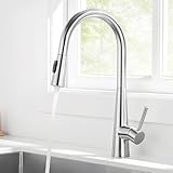CECIPA Wasserhahn Küche Ausziehbar, Küchenarmatur mit Brause 3 Strahlarten, Hochdruck Armatur...