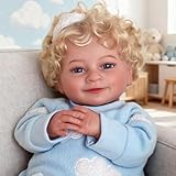 BABESIDE Reborn Baby Puppe Junge - 17 Zoll/43 cm Realistische Babypuppen Mit Haaren, Vin-yl...