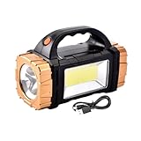 Generisch Solar-LED-Taschenlampe - Extrem Helle LED-Taschenlampe | Ragbare Taschenlampen Für...