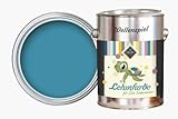 Caleo Color Lehmfarbe WELLENSPIEL Blau, 2,25 Liter - ökologische Wandfarbe für Kinderzimmer,...