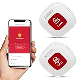 DAYTECH WiFi Tuya Smart Notrufknopf für Senioren auf Handy, WLAN SOS Notruf, Hausnotruf, Senioren...