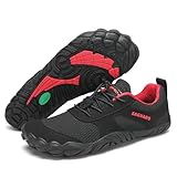 SAGUARO Barfußschuhe Herren Barfuss Schuhe Damen Knit Barfussschuhe rutschfest Zehenschuhe Barfuß...