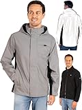 Valkental - Reflektierende & Wasserdichte 3in1 Jacke Herren [Fleece Zipp-In & Verstaubare Kapuze]...