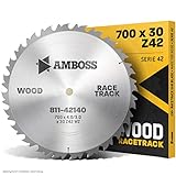Amboss Werkzeuge HM Metall, Kreissägeblatt für Brennholz - 700 x 4.0 x 30 Z=42 WZ | Wechselzahn...