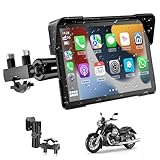 Motorrad Navi Carplay Display, Motorrad Navigationsgeräte mit CarPlay & Android Auto, 7 Zoll...