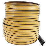 BAUSTER Dichtungsband 100M für Türen & Fenster – Türdichtung selbstklebend 9x7,4mm |...